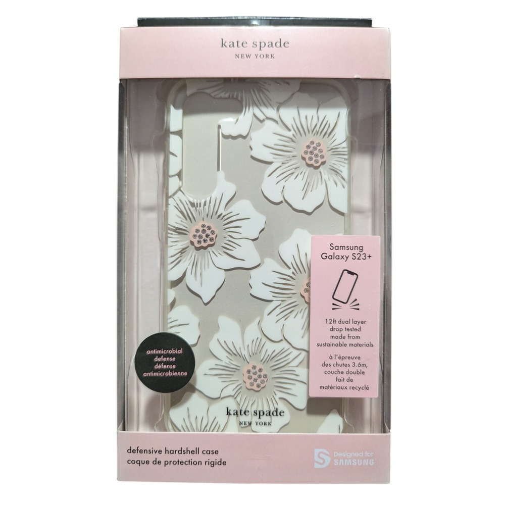 G6. Kate Spade New‎ York Defensive Case For Samsung Galaxy S23+ Flower